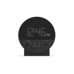Nonstop Station R Alarm Clock and Sound Machine with USB-C and USB-A, Black